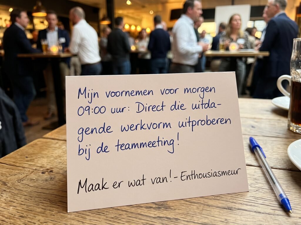 Bitterballen zijn geen actieplan